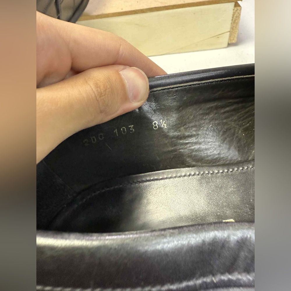 PRADA Milano Black Leather Driver Loafers Size US 9.5 / UK 8.5 - Picture 10 of 15